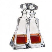 Komplet 2 karafek Lovers 750 ml seria Bohemia Lovers 9400 BOHEMIA