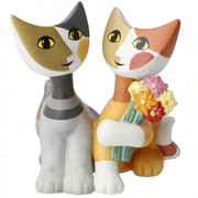 Figurka koty Mazzo di fiori 9,5cm Rosina Wachtmeister Goebel 50260 GOEBEL