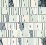 Tubądzin Drops stone white Mozaika 30x30