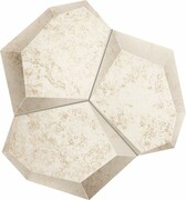 Domino Alabaster Shine White Mozaika 21x19