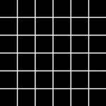 Paradyż Albir Nero Mozaika K.4,8X4,8 - 29,8x29,8