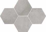 Stargres Durban Silver Heksagon Mozaika 28,3x40,8