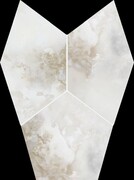Tubądzin Onice Bianco MAT mozaika 28x31
