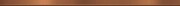 Ceramica Bianca Listwa Super Copper 2,5x75