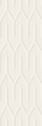 Paradyż Nightwish Bianco B Struktura 25x75