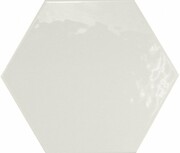 Equipe Hexatile Blanco Brillo 17,5x20