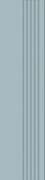 Tubądzin Cielo e Terra stopnica Blu MAT 119,8x29,6