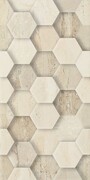 Paradyż Sunlight Stone Beige Dekor Geometryk 30x60