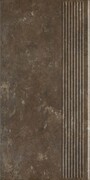 Paradyż Ilario Brown Stopnica Prosta 30x60