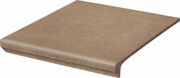 Paradyż Mattone Sabbia Brown Kapninos Stopnica Prosta 30x33