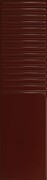 Tubądzin Groove Burgundy 2 Gloss STR 29,8x7,8