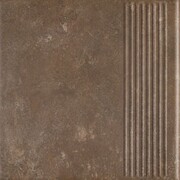 Paradyż Ilario Brown Stopnica Prosta 30x30