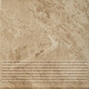Paradyż Mattone Pietra Beige Stopnica Prosta 30x30