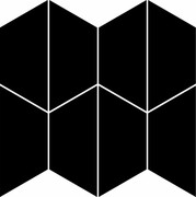 Ceramica Bianca Prestige Black Mat Mozaika 25,8x25,8