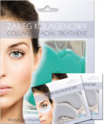 ZESTAW WITAMINOWO ENERGETYZUJĄCA KOLAGENOWA MASKA Z ZIELONĄ HERBATĄ + 2 KOMPLETY PŁATKÓW DO SKÓRY WRAŻLIWEJ I NACZYNKOWEJ
