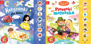 9788382139525 2w1 Miała baba koguta. Piosenki dla maluszka. Słuchaj i śpiewaj + Kołysanki dla dzieci Podgórska Anna