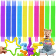 Rurki/ tuby sensoryczne- 10szt. Kruzzel 26693 Kruzzel