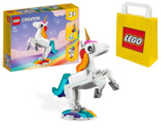 5702017415932 LEGO CREATOR 31140 MAGICZNY JEDNOROŻEC 3w1 PREZENT DLA DZIEWCZYNKI +TORBA Lego