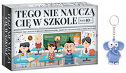 5905723440292 2w1 Tego nie nauczą Cię w szkole + BRELOK DO KLUCZY GUMOWE ZWIERZĘTA Kangur
