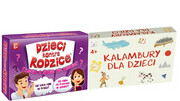 [Zestaw] Kalambury dla dzieci + Dzieci kontra Rodzice. Czego o sobie nie wiecie Kangur