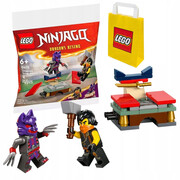 2w1 LEGO(R) NINJAGO 30675 Turniejowy teren szkoleniowy+ LEGO Torba papierowa mała 6315786 Lego