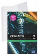 9788326750786 Odkryć fizykę 3 Podręcznik Zakres podstawowy+Okładka książkowa regulowana R222 Nowa Era