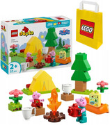 2W1 LEGO(R) DUPLO 10452 Peppa Pig Wyprawa na biwak+LEGO Torba papierowa średnia 6315792 Lego