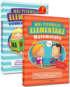 9788375173765 [Zestaw] 2x Greg Mój pierwszy elementarz MK - Czytamy metodą sylabową + Matematyka Praca zbiorowa