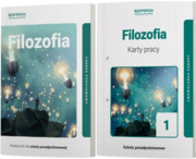 9788366365445 [Zestaw] Filozofia Karty pracy Zakres podstawowy + Filozofia 1 Podręcznik Zakres podstawowy Praca zbiorowa