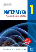 9788375941722 Matematyka 1 Podręcznik zakres rozszerzony Kurczab Marcin, Kurczab Elżbieta, Świda Elżbieta
