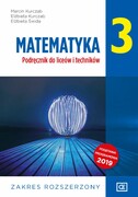 9788375942101 Matematyka 3 Podręcznik Zakres rozszerzony Kurczab Marcin, Kurczab Elżbieta, Świda Elżbieta