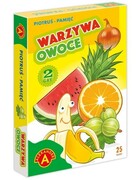 5906018026122 Karty Piotruś + Pamięć Warzywa Owoce