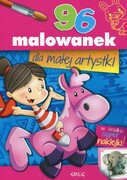 9788375177299 96 malowanek dla małej artystki Praca zbiorowa