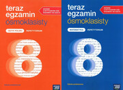 9788326752797 2W1 TERAZ EGZAMIN ÓSMOKLASISTY JĘZYK POLSKI + MATEMATYKA