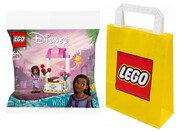 2W1 LEGO(R) DISNEY 30661 Budka powitalna Ashy+ LEGO Torba papierowa mała 6315786 Lego