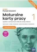 9788326750205 Nowe Ponad słowami 1 Język polski Maturalne karty pracy z dziennikiem lektur Zakres podstawowy i roz Opracowanie zbiorowe