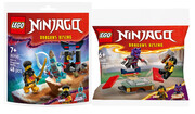 LEGO(R) NINJAGO 30675 Turniejowy teren szkoleniowy + LEGO(R) NINJAGO 30700 Bitwa Arina z Dragonem Lego