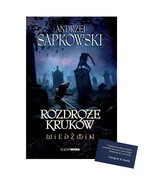 9788375782073 2w1 Wiedźmin Rozdroże Kruków + Zakładka magnetyczna z cytatem - Selkar Sapkowski Andrzej