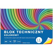 Blok techniczny A4 kolorowy Interdruk Interdruk
