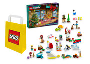5702017591537 [Zestaw] LEGO FRIENDS 42637 Kalendarz adwentowy 2024 + LEGO Torba papierowa średnia 6315792 Lego