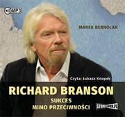 9788381461511 AUDIOBOOK Richard Branson Sukces mimo przeciwności Bernolak Marek