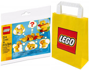 2W1 LEGO(R) CREATOR 30503 Swobodne budowanie Zwierzęta+LEGO Torba papierowa mała 6315786 Lego