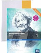 9788326750984 PONAD SŁOWAMI 4 JĘZYK POLSKI PODRĘCZNIK ZAKRES POD. I ROZSZ. + OKŁADKA R-33 Praca zbiorowa