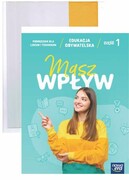 9788326753268 Nowa Edukacja obywatelska Masz Wpływ 1 Podręcznik+Okładka regulowana R-33 Nowa Era