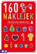9788382993769 160 naklejek Świąteczne dekoracje Osuchowska Zuzanna