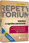 9788381862295 Repetytorium - liceum/technikum - wiedza o społeczeństwie - 2024-2026 Wydawnictwo GREG sp. z o.o.