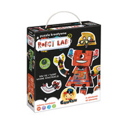 5902983492269 CzuCzu Puzzle kreatywne Robot Lab 3+ CzuCzu