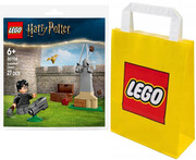 2W1 LEGO(R) HARRY POTTER 30706 Lekcja quidditcha+LEGO Torba papierowa mała 6315786 Lego