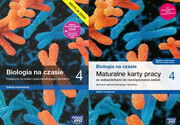 9788326744914 2w1 Biologia na czasie podręcznik 4 ZR 2024 + Maturalne karty pracy Nowa Era