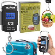 WAGA BAGAŻOWA NAXAN ELEKTRON 50 KG ELEKTRONICZNA PODRÓŻNA LCD Z HAKIEM XL Matisto